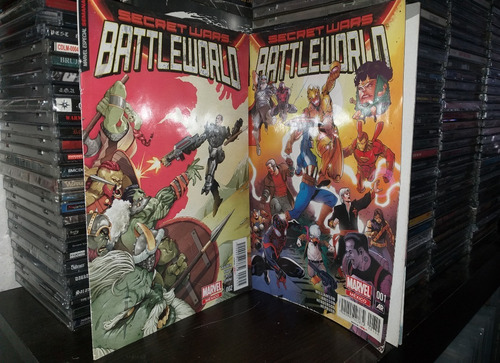 Battle World Vol. 1 Y 2 Secret Wars Marvel