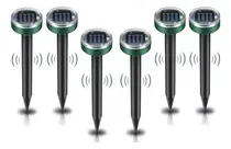 Comprar 6pcs Repelente Solar Ultrassônico Susto Pragas Cobras Ratos