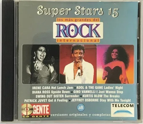 Cole Gente Los Mas Grandes Del Rock Super Stars 15  Cd N° 28