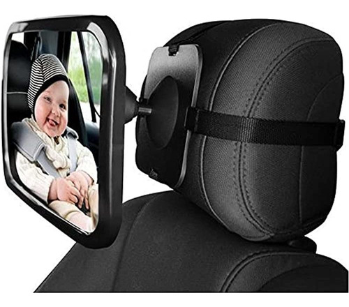 Zogeez Xl Baby Car Mirror, Safety Car Seat Mirror Para Bebé 