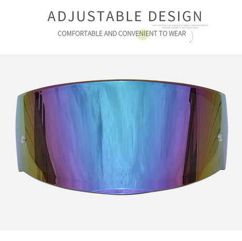 Visera De Moda De Lentes De Casco Antiarañazos Anti-uv Para