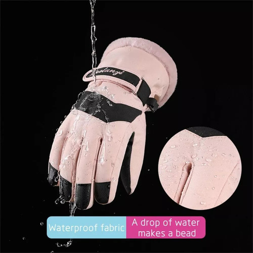 Guantes De Esquí De Invierno, Impermeables, Para La Nieve Y