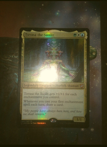 Mazo Commander Tuvasa Encantamientos Mtg Magic Tuvasa Inglés