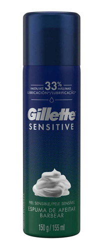 Espuma Gillette Foam Sensitive 150 Grs