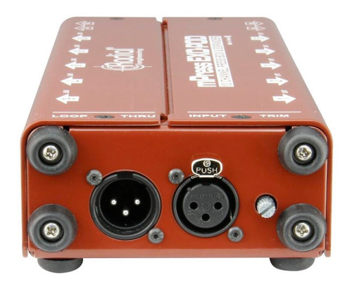 Caja De Audio Prensa/splitter Con 10 Xlr Out Radial Exopod