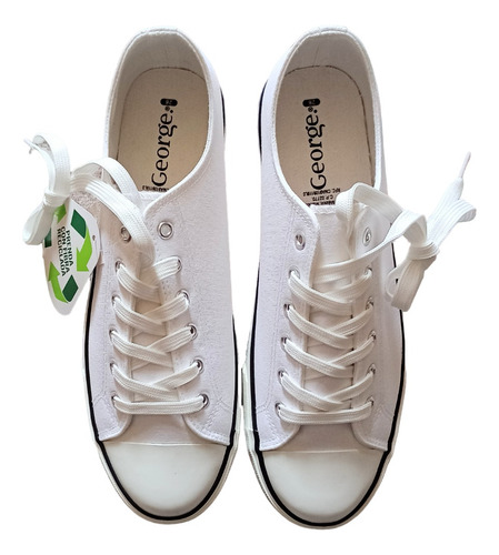 Tenis Blancos Médico Hospital Enfermero Snekers Talla 28