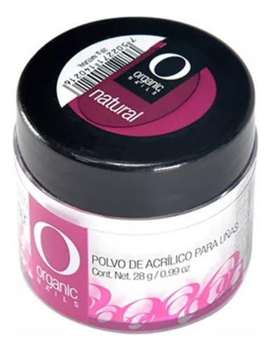 Polvo Acrílico Uñas Acrylic Power Natural 28g Organic Nails