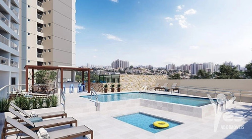 Imagem 8 de 17 de Ref.: 3094 - Apartamento Novo De Alto Padrão, Com 03 Suítes, Sacada Gourmet E 03 Vagas De Garagem, Na Vila Assunção, Santo André - 3094