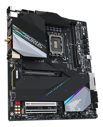 Placa Mãe Gigabyte Aorus Tachyon X Z790 Intel Lga 1700 E-atx Cor Preto