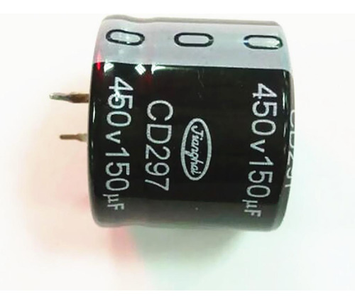 150uf 450v Audio Aluminio Casquillo Electrolítico 105'c