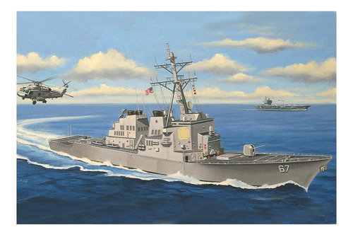 Uss Cole Ddg-67 Kit De Construcción Hobby Boss Barco Modelo