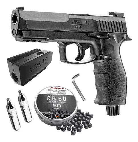 Imagen 7 de 10 de Pistola Disuasiva Co2 Postas Goma Defensa Umarex Speedloader