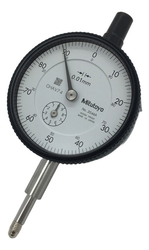 Reloj Comparador Mitutoyo 2046s 10mm X 0.01mm Japones
