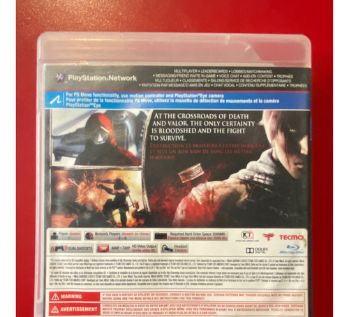 Ninja Gaiden 3 Ps3 Oldskull Games (Usado)