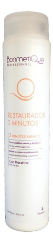 Restaurador 2 Minutos Con Keratina X 350 Ml - Bonmetique