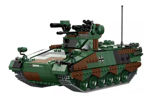 Blindado Tanque Marder 1a3 Ejercito De Chile, Lego Blockwar 