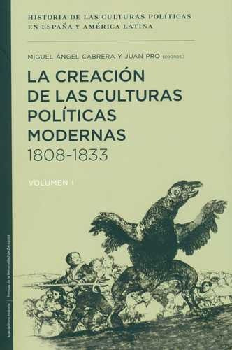 Libro Creación De Las Culturas Políticas Modernas 1808-1833