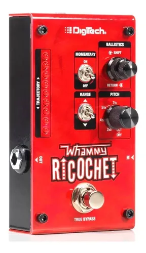 Pedal De Efeito Digitech Whammy Ricochet Vermelho