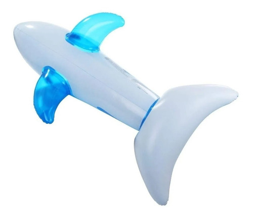 Ballena Flotador Bote Inflable Ideal Pileta Colchoneta Color Foto 1