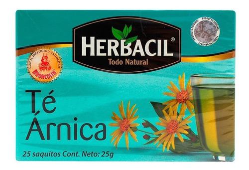 Té De Arnica Herbacil C/25 Sobres (broncolin)