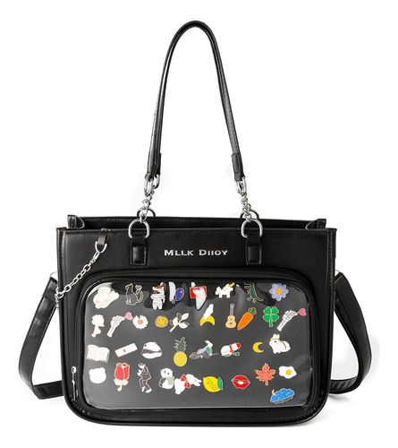 Bolsa De Tote Bolsa De Hombro Bolso Pu Bolsa De 844gc