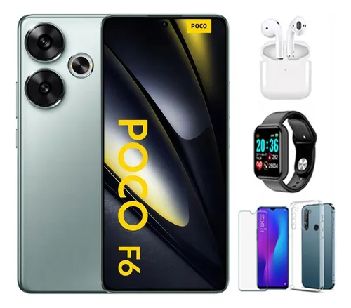 Celular Xiaomi Poco F6 8 Gb Ram 256 Gb Rom Color Verde