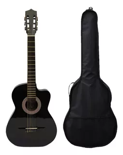 Guitarra acústica Richard Clásico negra