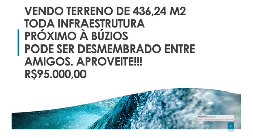 Vendo Terreno Colinas Do Peró