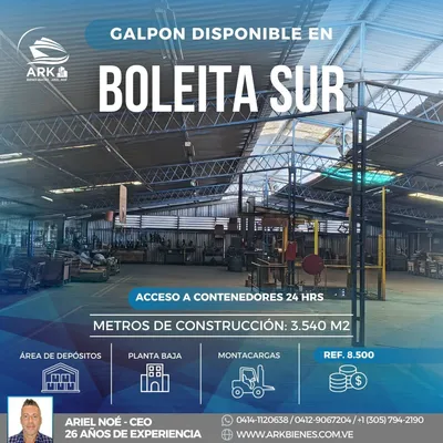 Galpón en alquiler