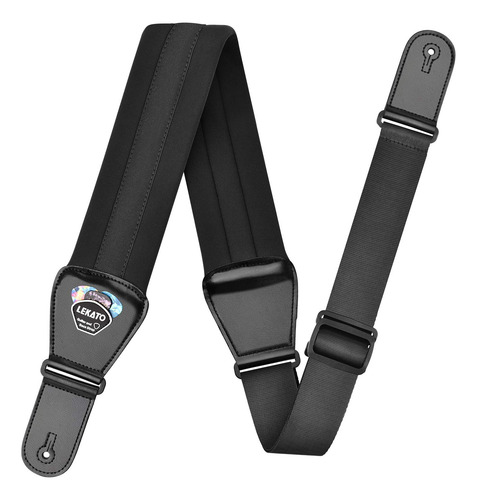 Correa Para Bajo Lekato Electric & Bass Ajustable De 96 A 12