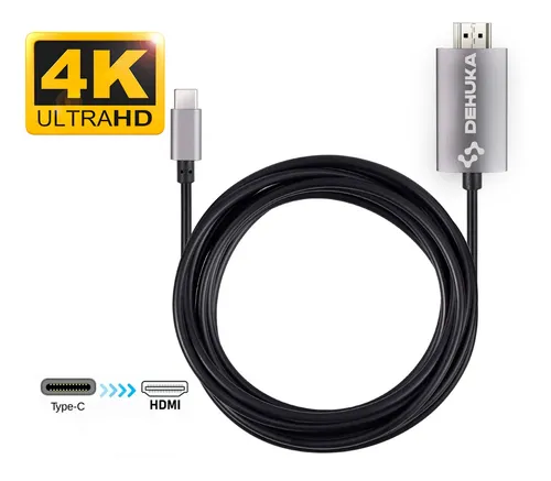 Cable Usb C A Hdmi 4k Adaptador Macbook Pro Air Samsung