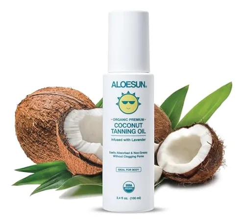 Spray De Aceite De Bronceado De Coco Orgánico