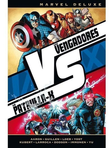 Imagen 1 de 1 de Vengadores Vs Patrulla X Marvel Deluxe.