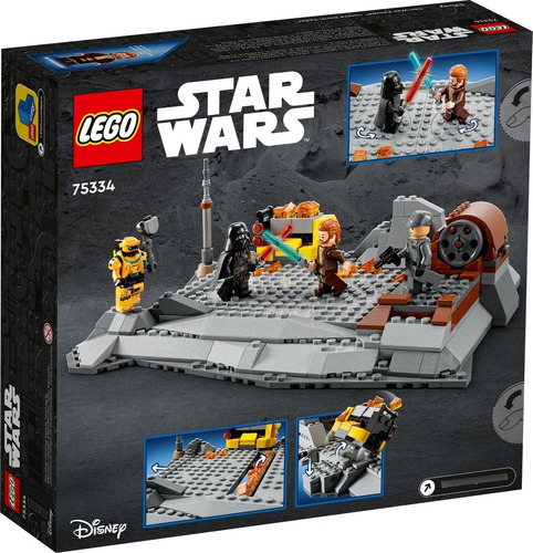Kit Lego Star Wars Obi-wan Kenobi Vs. Darth Vader 75334 3+ C