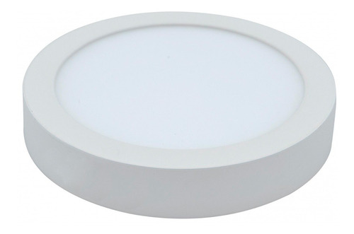 Foco Sobrepuesto Panel Plafon Led 24w Redondo / Hbled 