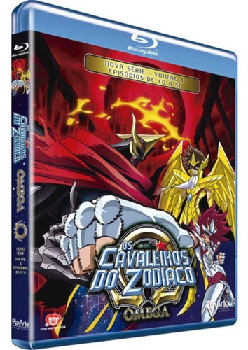 Os Cavaleiros Do Zodíaco - Ômega - Vol.4 - Blu-ray - Novo