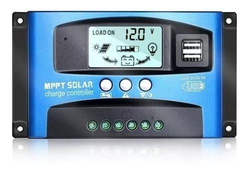 Regulador De Carga Solar Energía Renovable Mppt 60a 12/24v