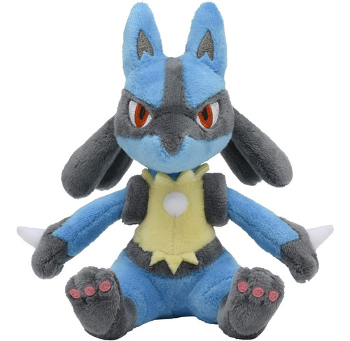 Peluche · Pokémon Fit · Sitting Cuties · Gen 4 · Lucario Color Azul