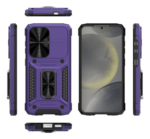 Funda Estilo King Kong Para Samsung, Resistente Con Anillo