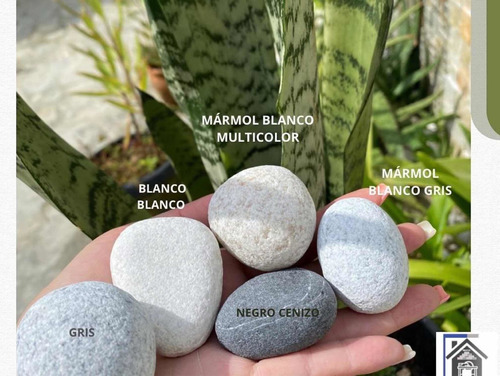 Piedra Jardinería Negra , Blanca , Gris , Cenizo , Verde
