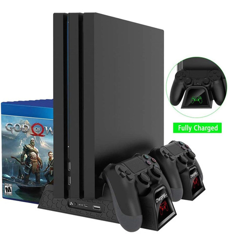 Soporte De Enfriamiento Vertical Multifunción Ps4/ps4 Slim/p