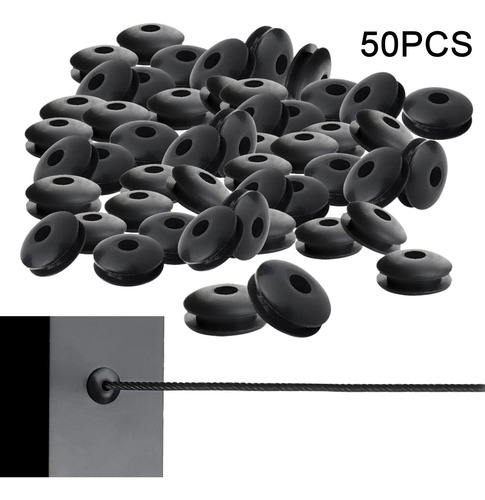 50x Prensaestopas Para Postes Metálicos, Protección De