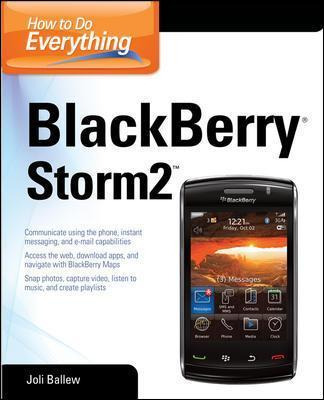 Libro How To Do Everything Blackberry Storm2 - Joli Ballew