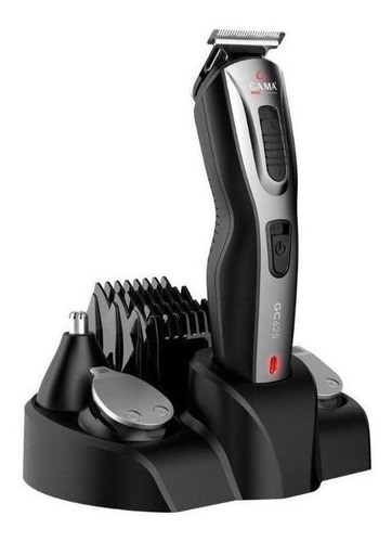 Afeitadora y cortadora de pelo GA.MA Italy GC 625 negra y plata 100V/220V