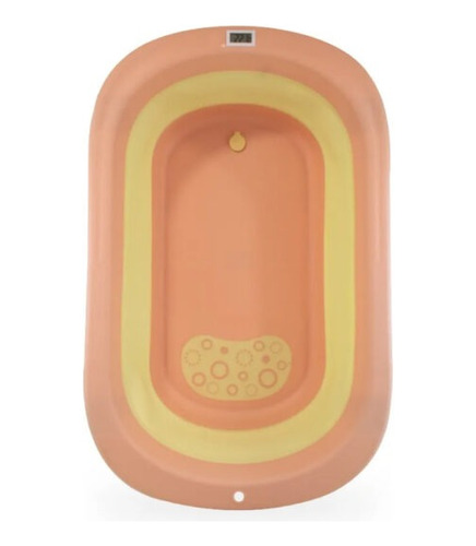 Bañera Plegable Para Bebes Con Termómetro Digital