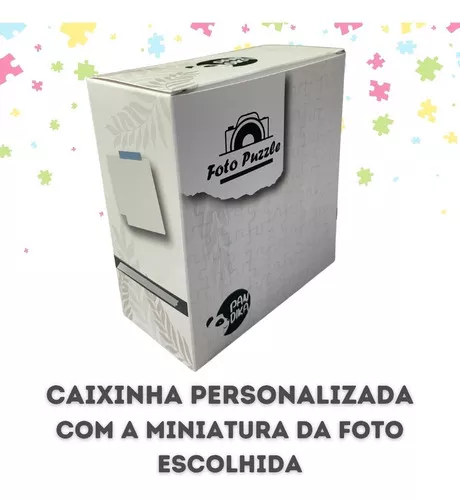 Quebra Cabeça Personalizado com Sua Foto ou Imagem 90 Peças