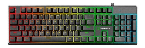 Teclado Gamer Mecanico Gamemax Kg901 Rgb