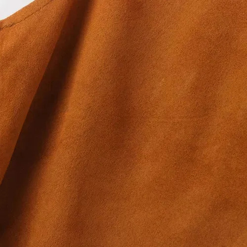 Nuevos Chaleco De Gamuza Para Mujer Con Borla Sin Mangas Con
