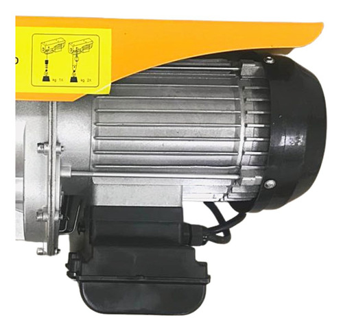 Guincho Elétrico Talha de Coluna 400 a 800Kg Elevação 12 metros 1300W Importway Iwge400/800 Voltagem