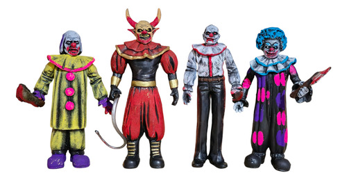 4 Figuras Juguete Clasicos Payasos Deep Web